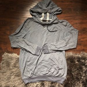 Lot78 Grey Cashmere Blend Hoodie